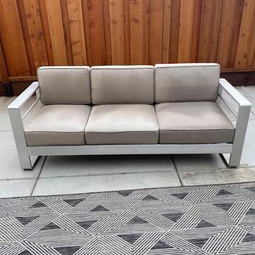 Marco Outdoor Loveseat: Marco Outdoor Loveseat NO SHIPPING AVAILABLE This will be a two (2) day sale Wed & Thur. Jan. 18th & 19th.. Online only.All items sold as is where is. There are No guarantees to functionality, conditi