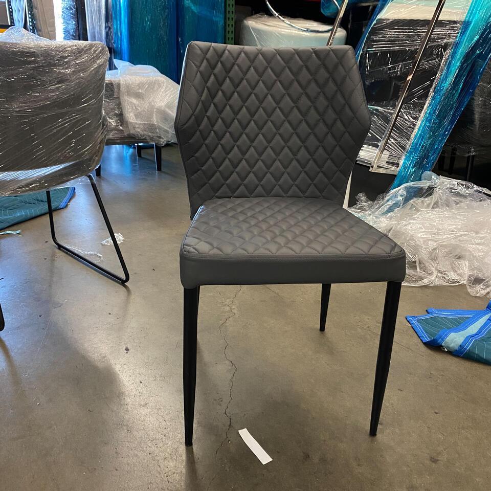 6 Diamond Sofa Milo Dining Chairs: 6 Diamond Sofa Milo Dining Chairs NO SHIPPING AVAILABLE This will be a two (2) day sale Wed & Thur. Jan. 18th & 19th.. Online only.All items sold as is where is. There are No guarantees to functionali