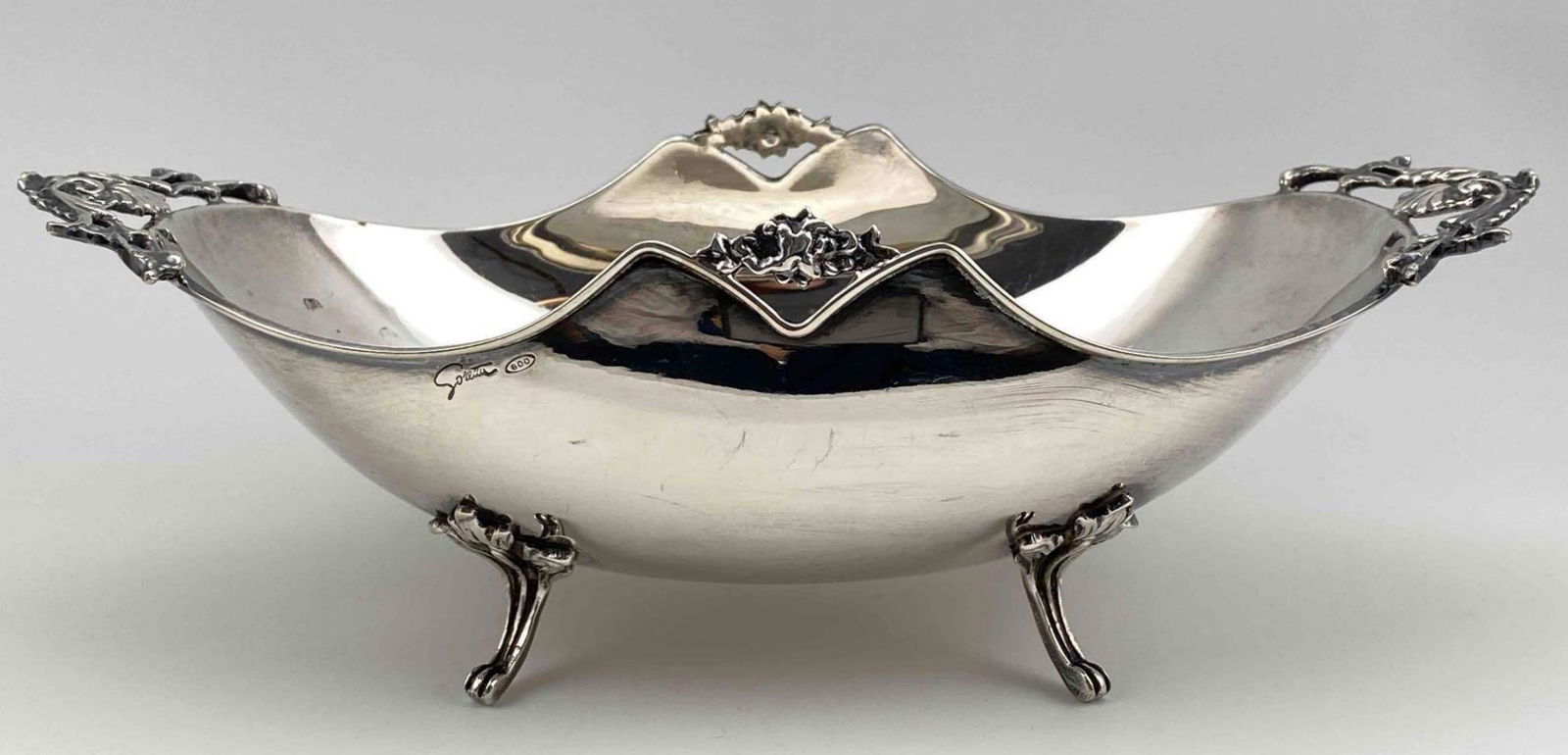 Italian 800 Silver Serving Dish (1 of 16)