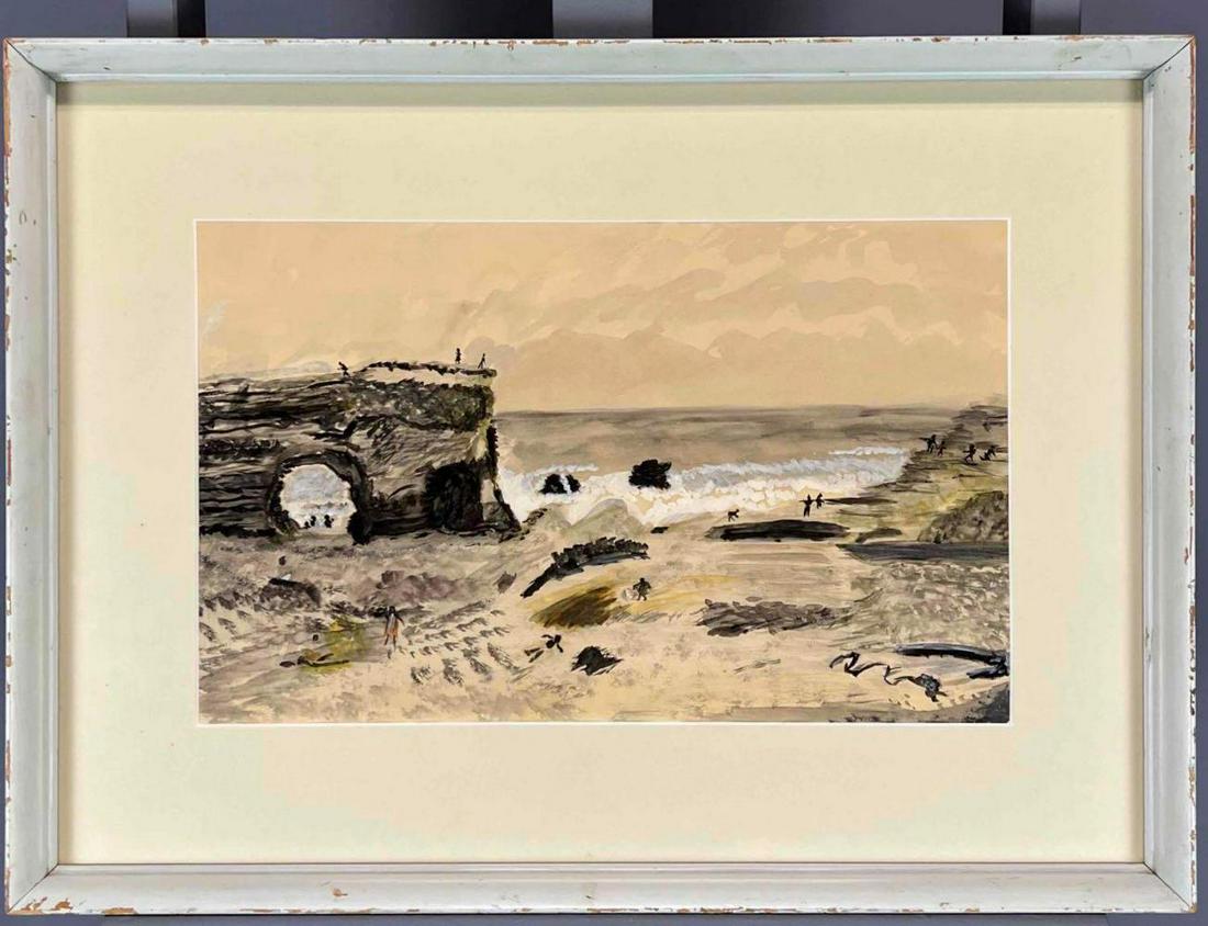 Natural Bridges State Park Landscape, Santa Cruz, 1941, Unsigned (1 of 13)
