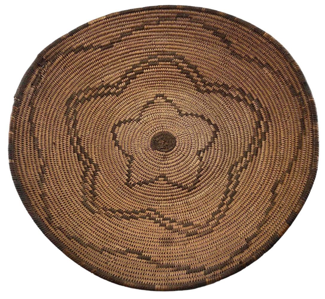 Antique Native American Apache Woven Basket (1 of 20)