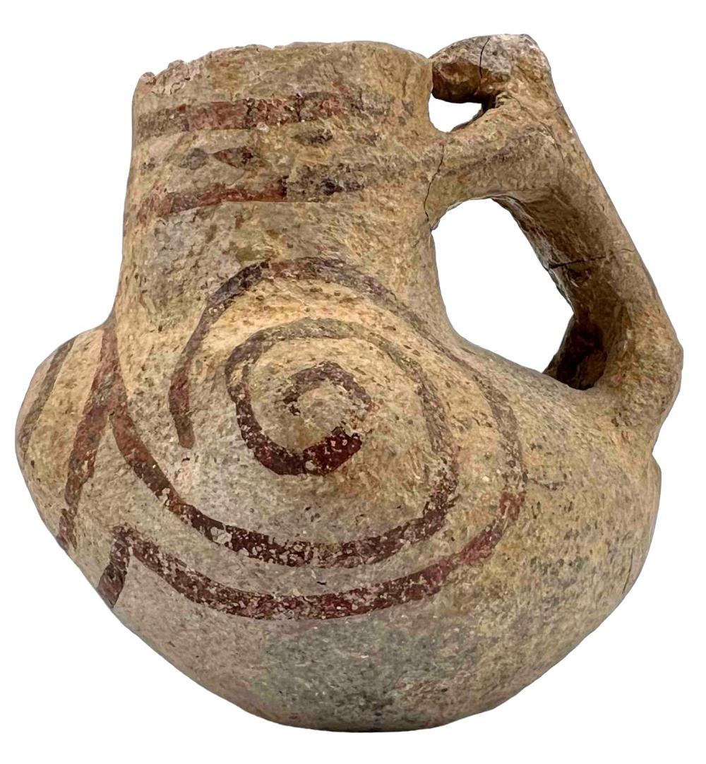 Anasazi Miniature Black On White Pottery Vessel (1 of 12)