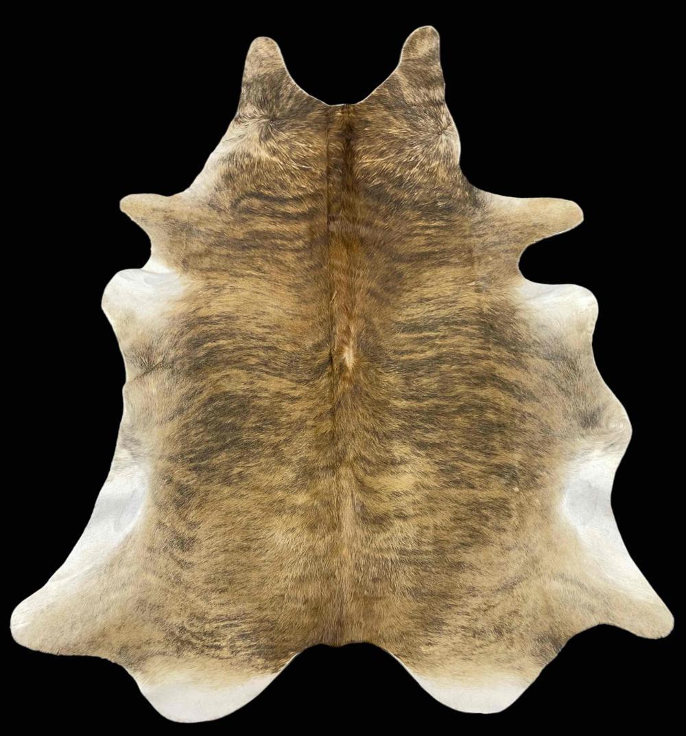 Large Brindle Cowhide Rug (1 of 19)