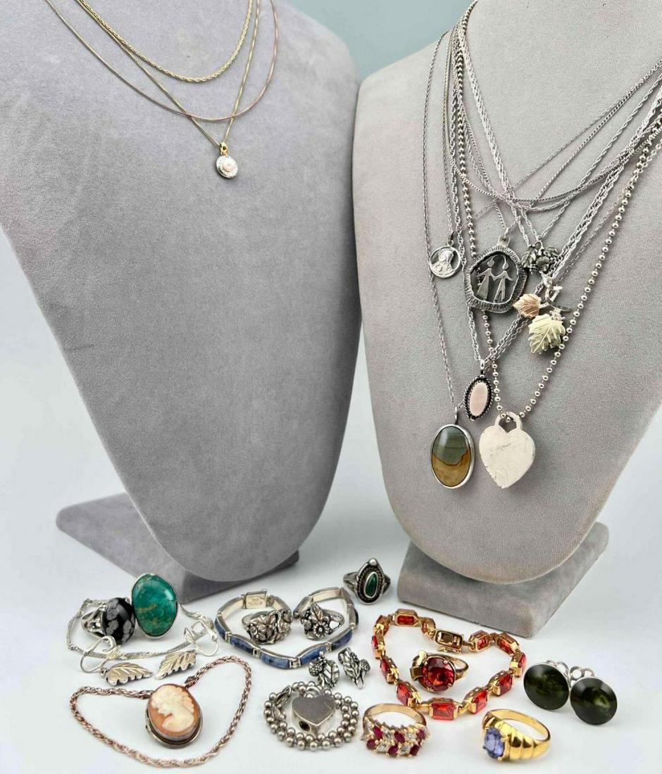 Silver Jewelry Lot, Including Tiffany & Co (1 of 20)