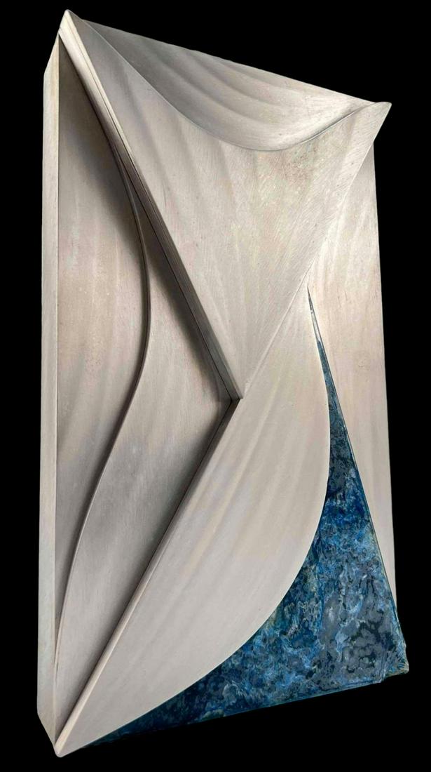 Laddie John Dill, Mixed Media Polished Aluminum Wall Sculpture (1 of 11)