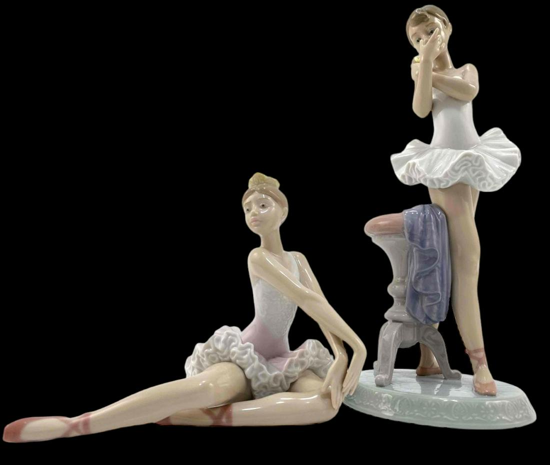2 Lladro Porcelain Ballerina Figures With Original Boxes (1 of 14)