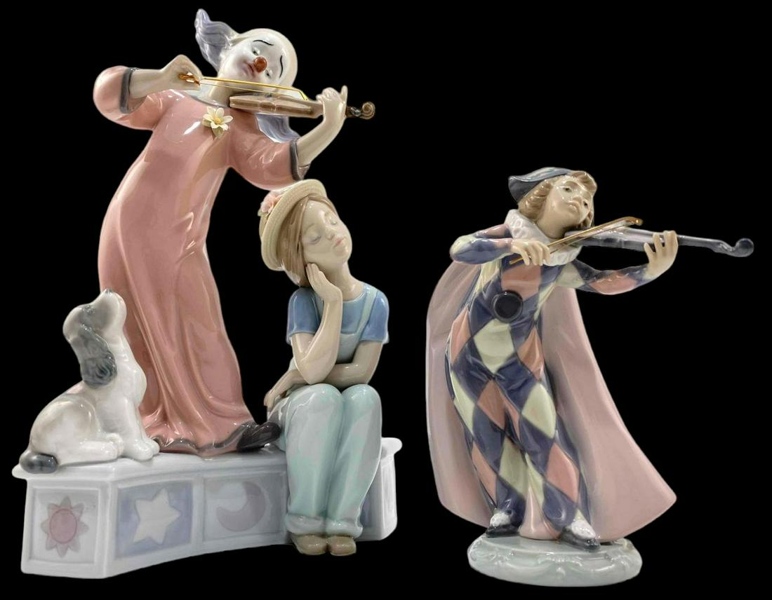 2 Lladro Porcelain Musician Figures With Original Boxes (1 of 14)