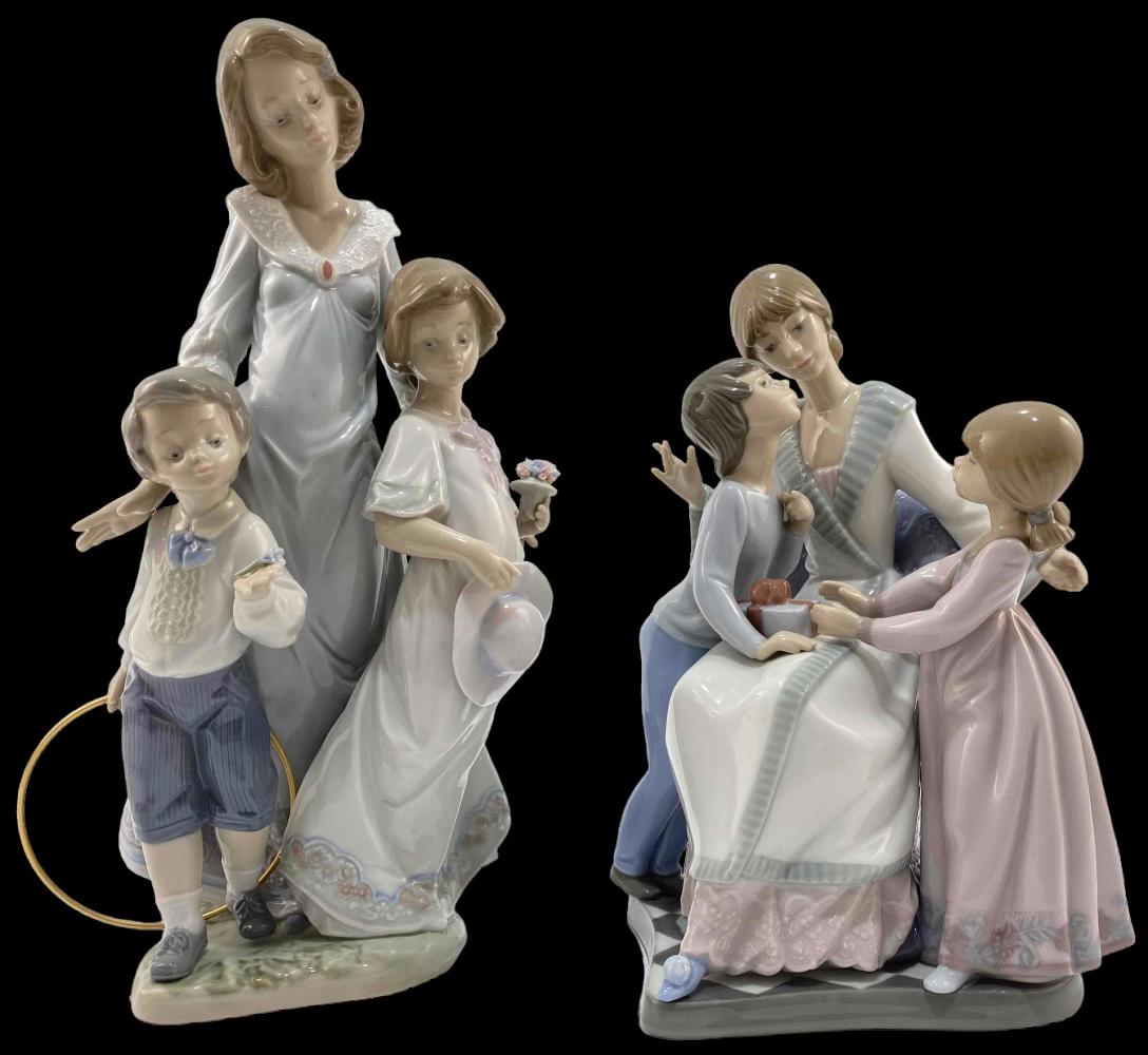 2 Lladro Porcelain Family Figures (1 of 12)