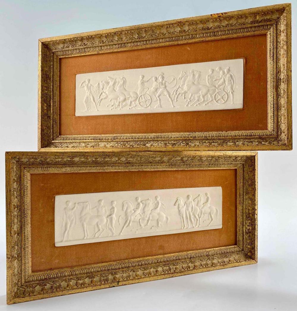 Pair of Grand Tour Plaster Relief Plaques (1 of 20)
