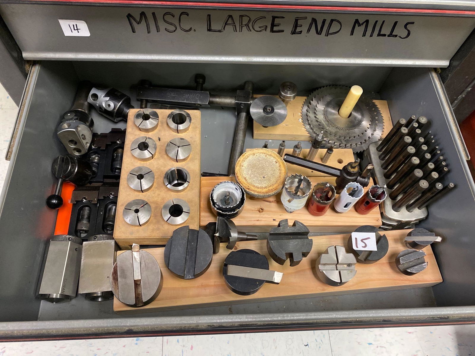 Drawer Of Milling Machine Tools (1 of 4)