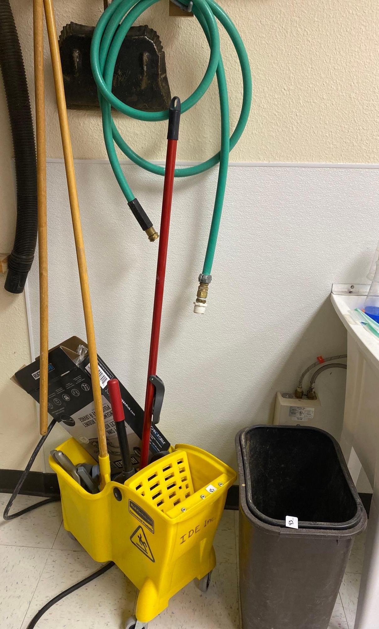 Large Lot Of Cleaning Equipment & Faucet (1 of 8)