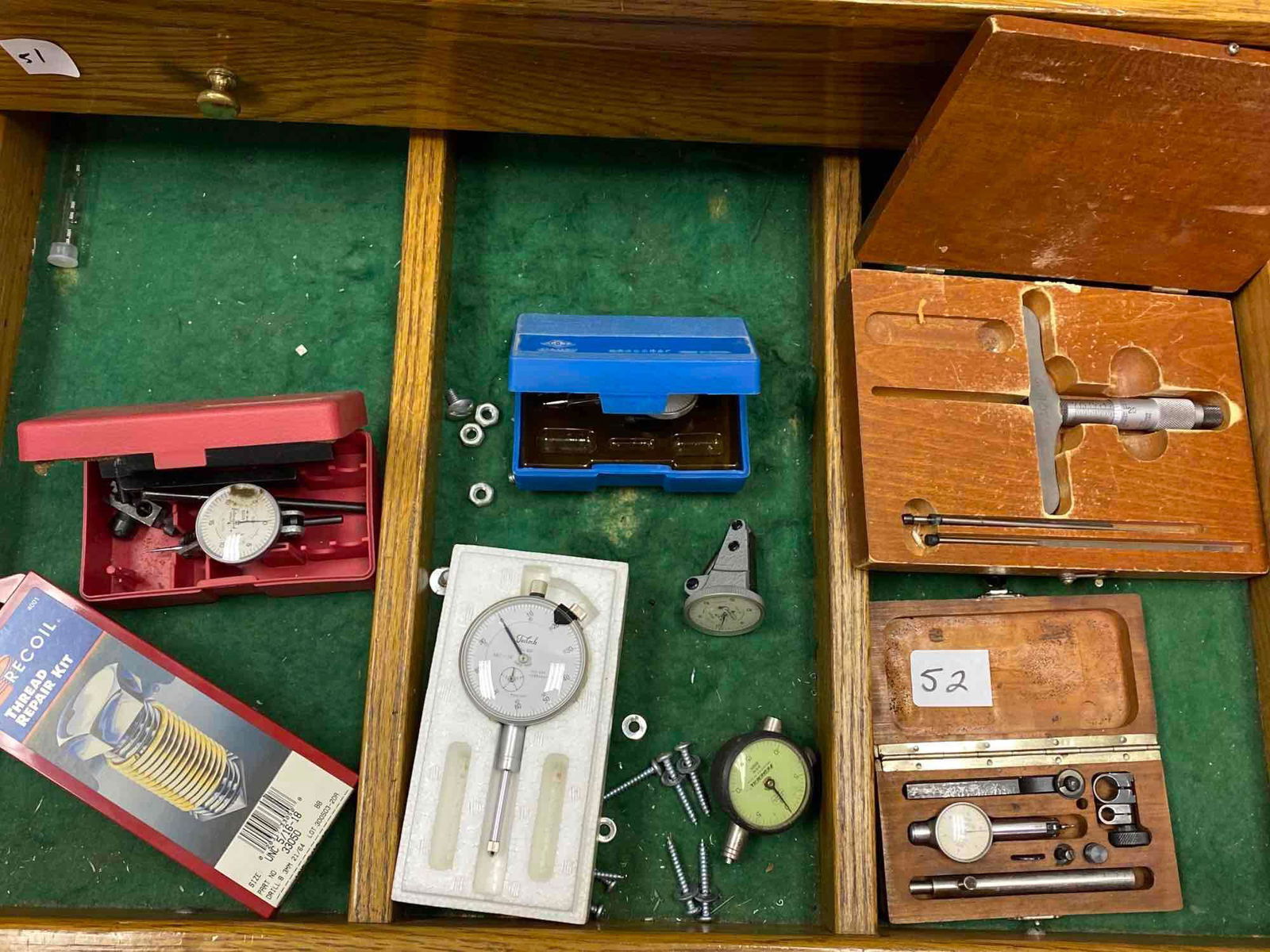 Drawer Of Machinistâ€™S Tools & Gauges (1 of 7)