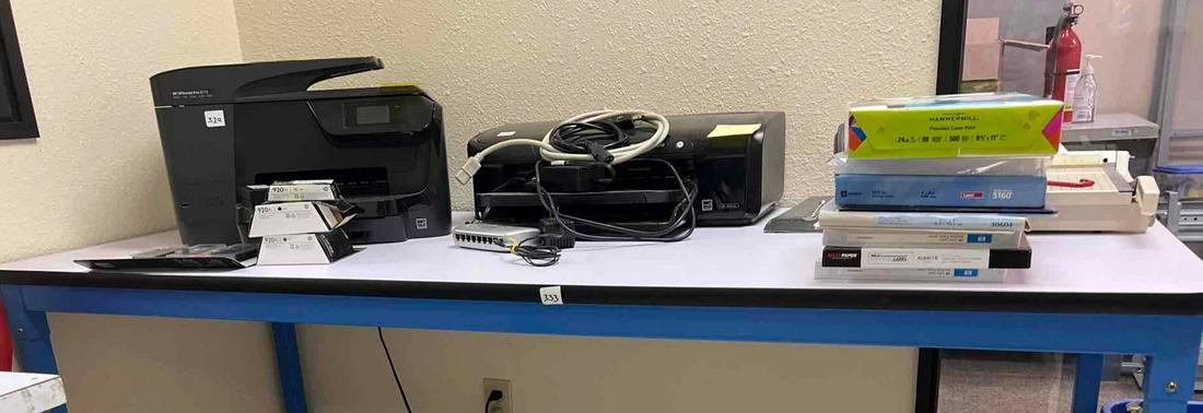 2 Printers, Paper, Paper Cutters, And Extra Ink Cartridges (1 of 3)
