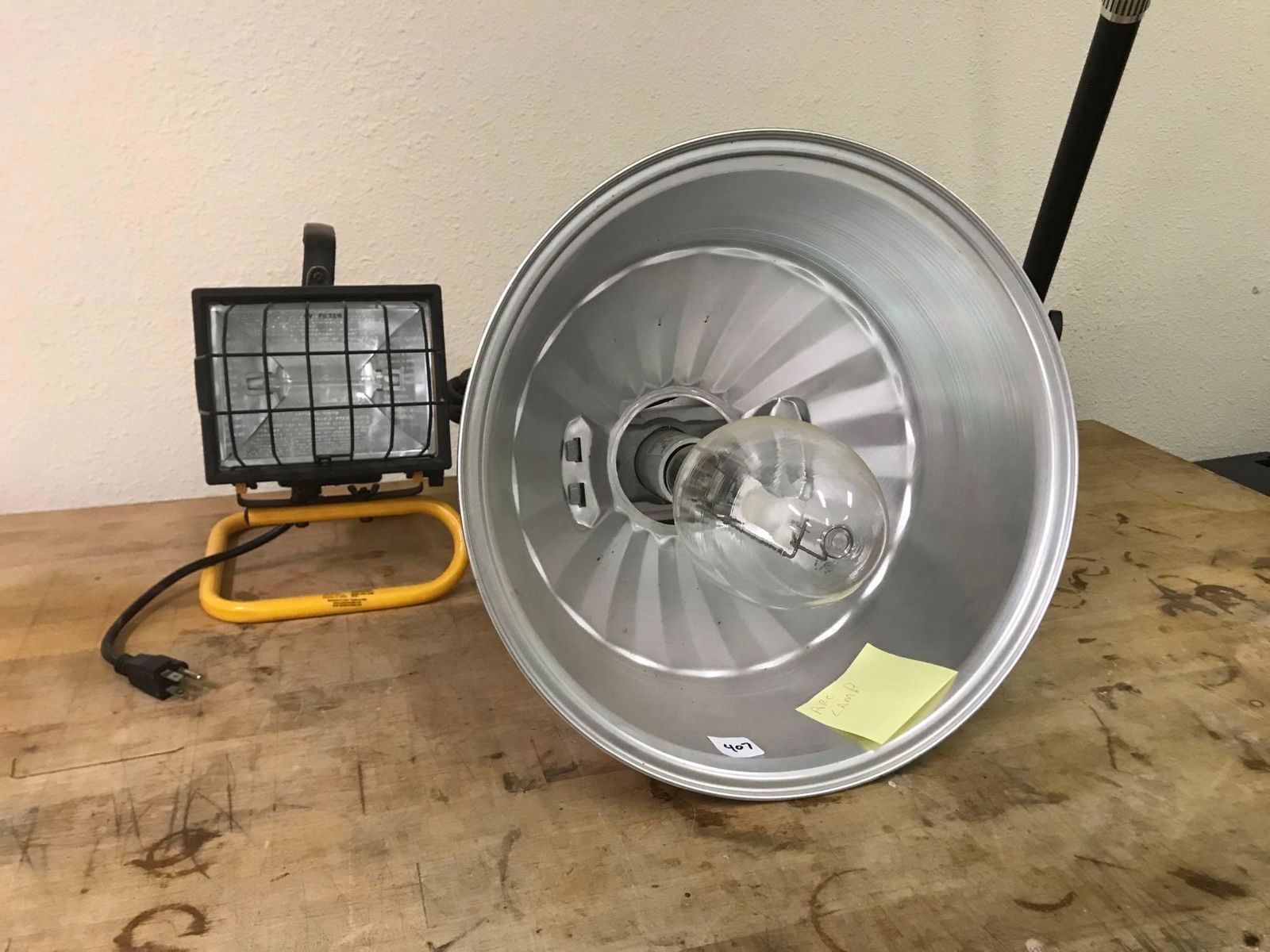 Arc Lamp And Shop Light (1 of 3)