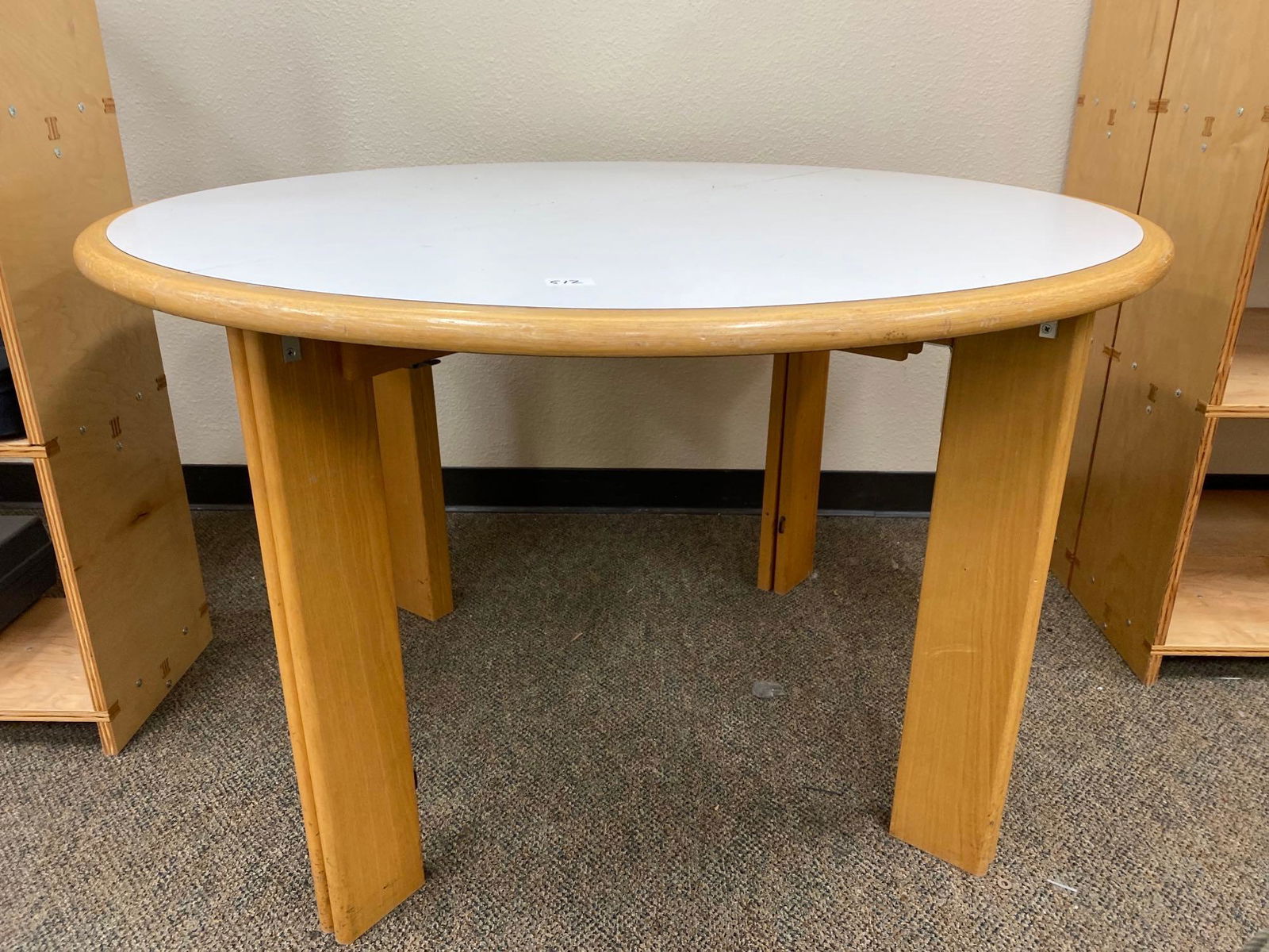 Round Wooden Table (1 of 1)