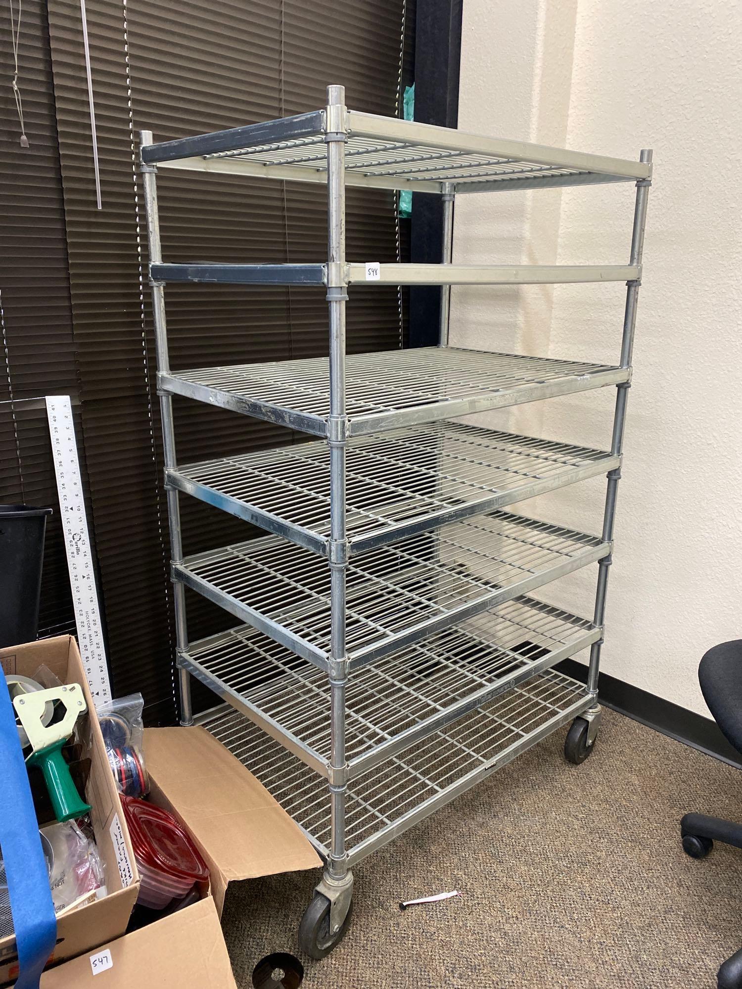 Metal Rolling Rack (1 of 2)