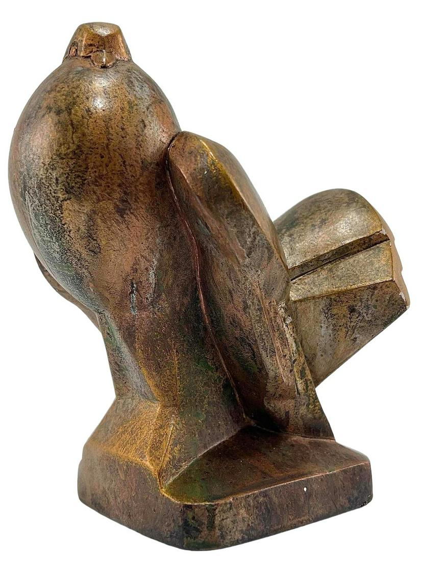 Christopher James, Bronze Patinated Art Deco Modern Bird Sculpture (1 of 20)