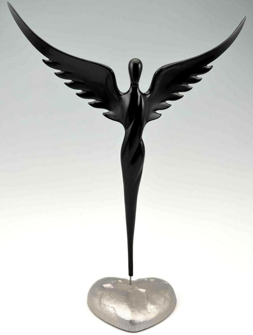 Steven Lavaggi, Angel of Reconciliation, Modern Lucite Sculpture (1 of 15)