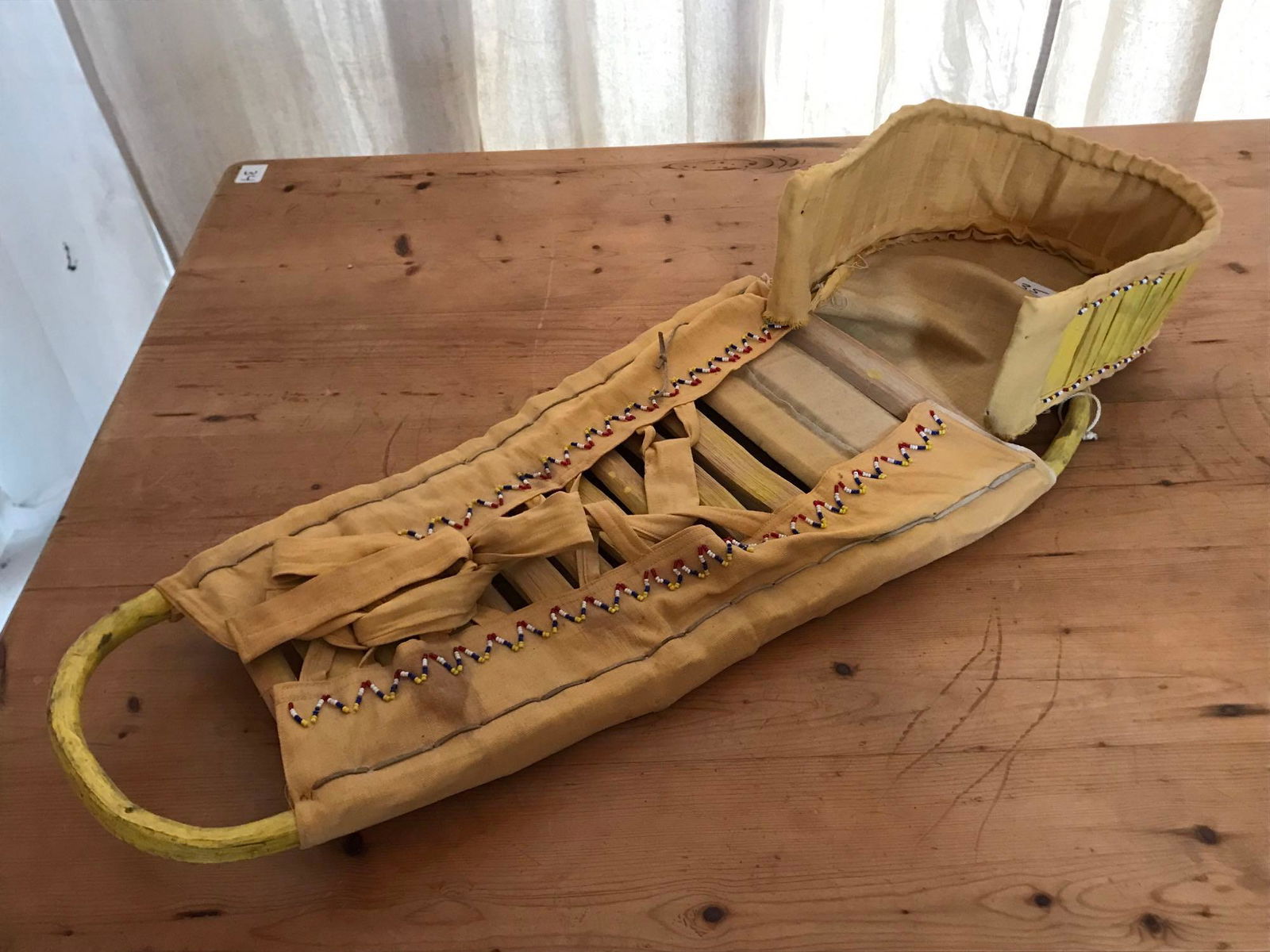 No Shipping  Beaded Cradleboard (1 of 3)