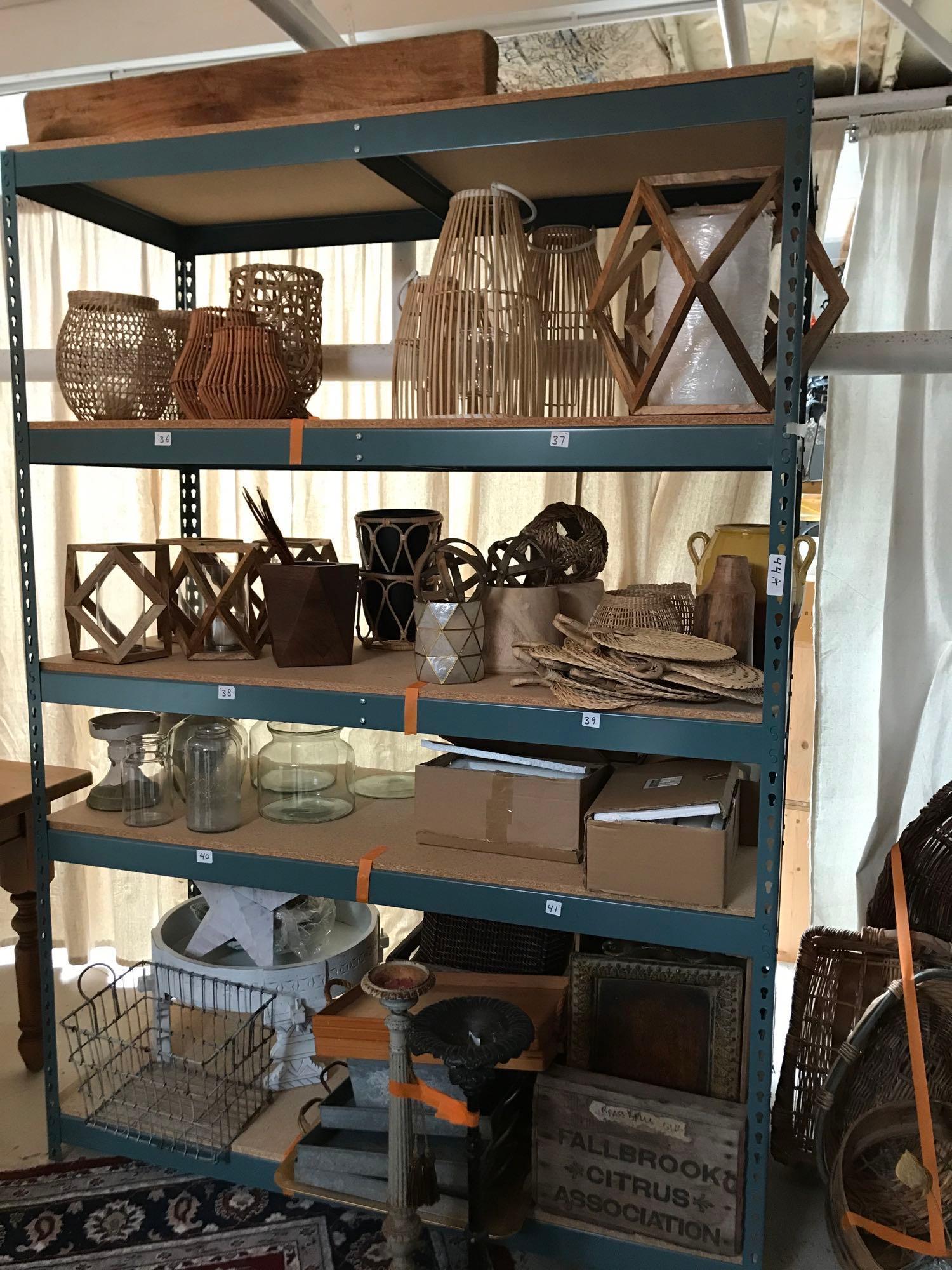 No Shipping  Metal Shelving Unit (1 of 2)