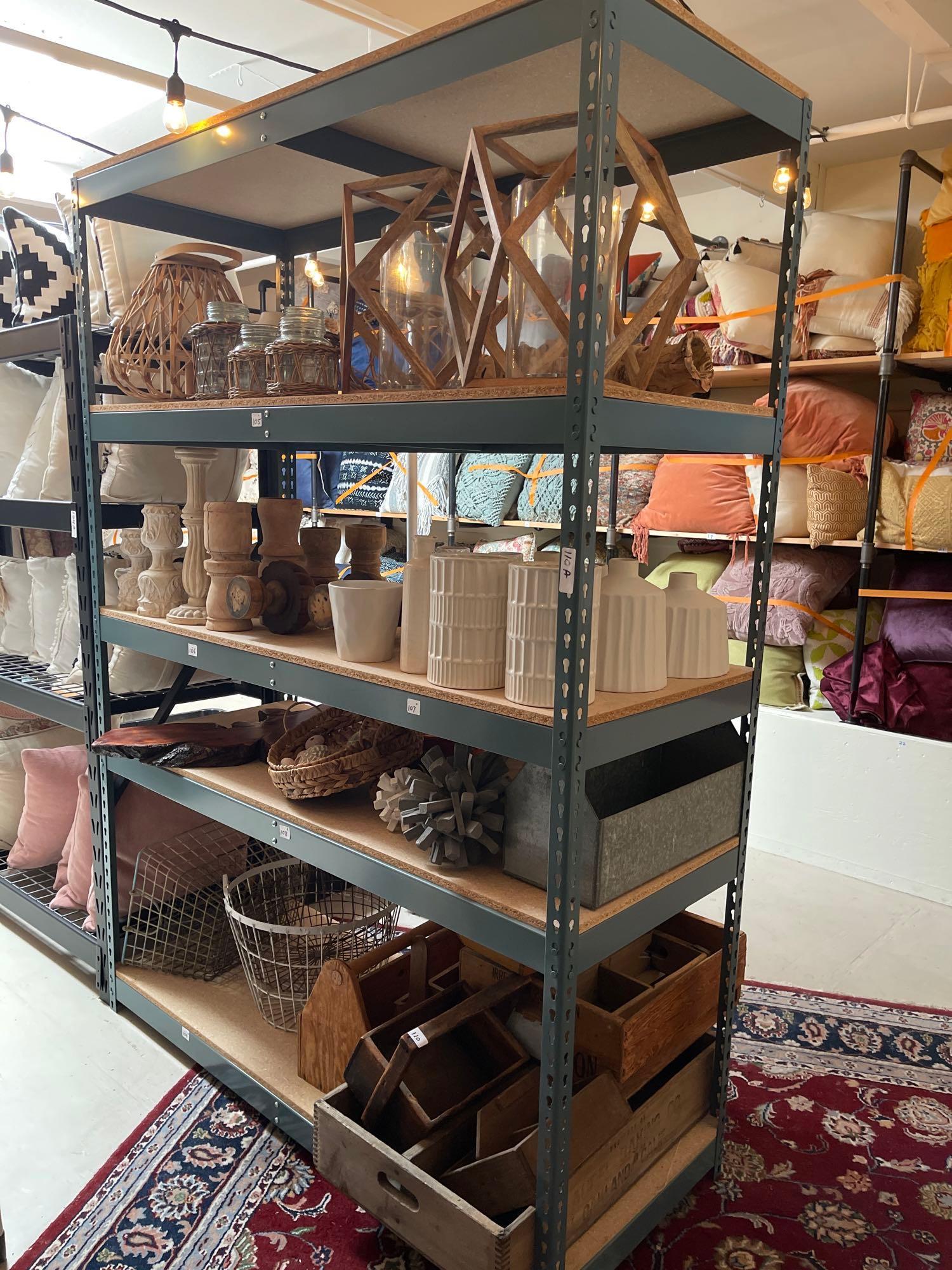 No Shipping  Five Shelf Rack 7 X 5 (1 of 1)