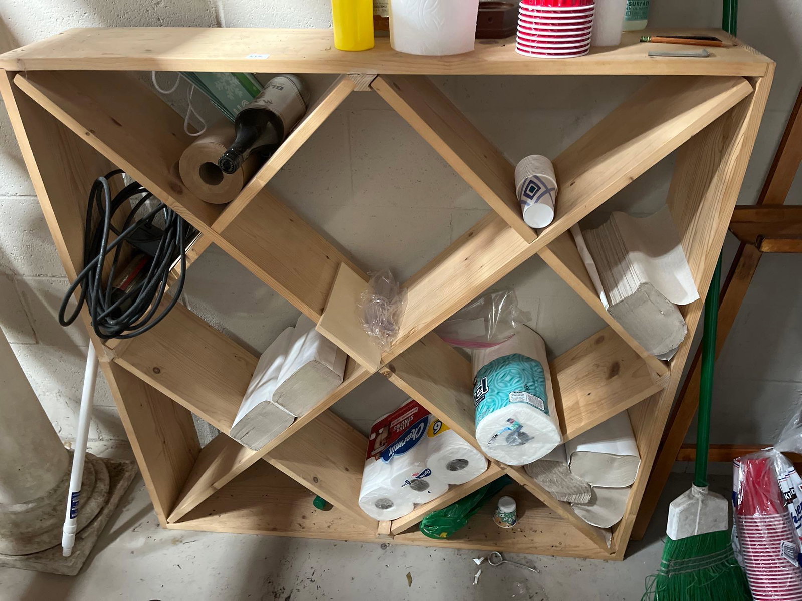 No Shipping Wooden Storage Shelf: LOCAL PICK UP ONLY, WESTSIDE SANTA CRUZ, 95060 LOCAL PICK UP ONLY, WESTSIDE SANTA CRUZ, NO SHIPPING, Storage Shelf NO SHIPPING AVAILABLE All items sold as is where is. There are No guarantees to funct
