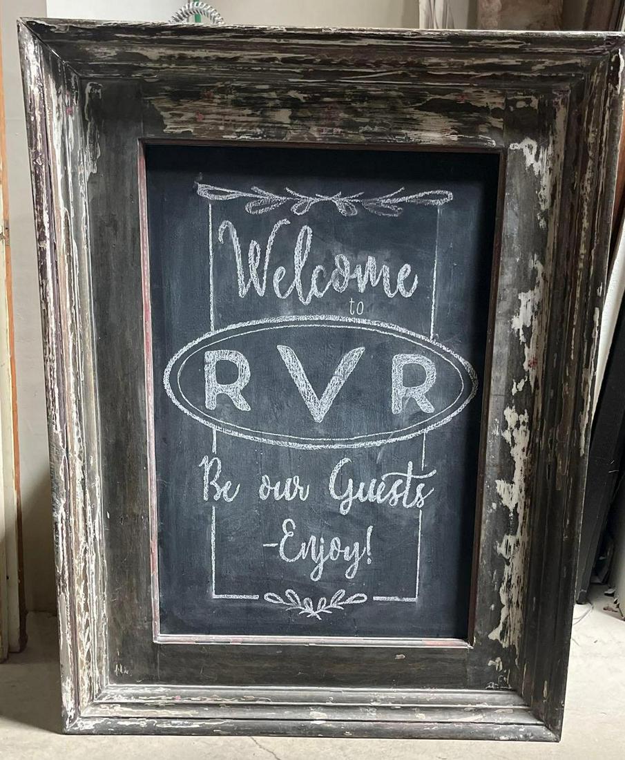 No Shipping  Framed Chalkboard (1 of 4)