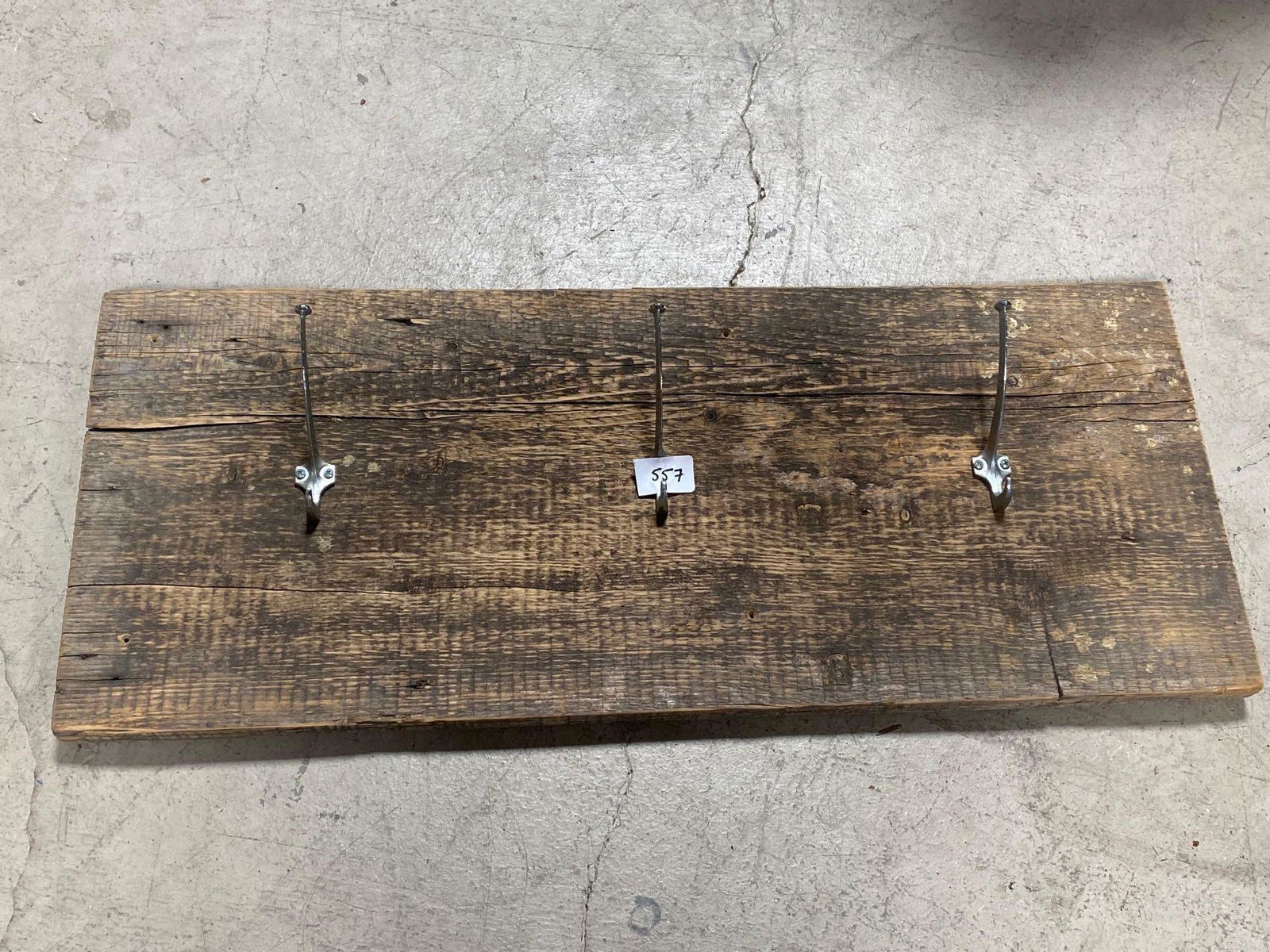 No Shipping  Rustic Barn Wood Rack (1 of 2)