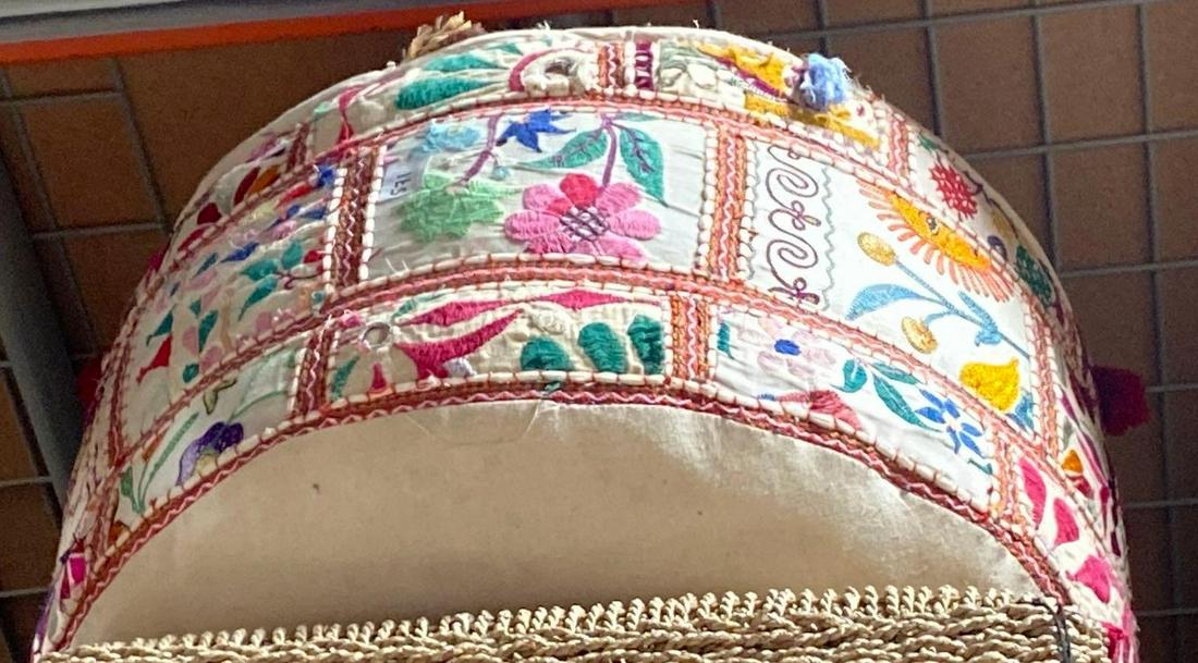 No Shipping Embroidered Pouf: LOCAL PICK UP ONLY, WESTSIDE SANTA CRUZ, 95060 LOCAL PICK UP ONLY, WESTSIDE SANTA CRUZ, 95569 NO SHIPPING, Embroidered Pouf NO SHIPPING AVAILABLE All items sold as is where is. There are No guarantees