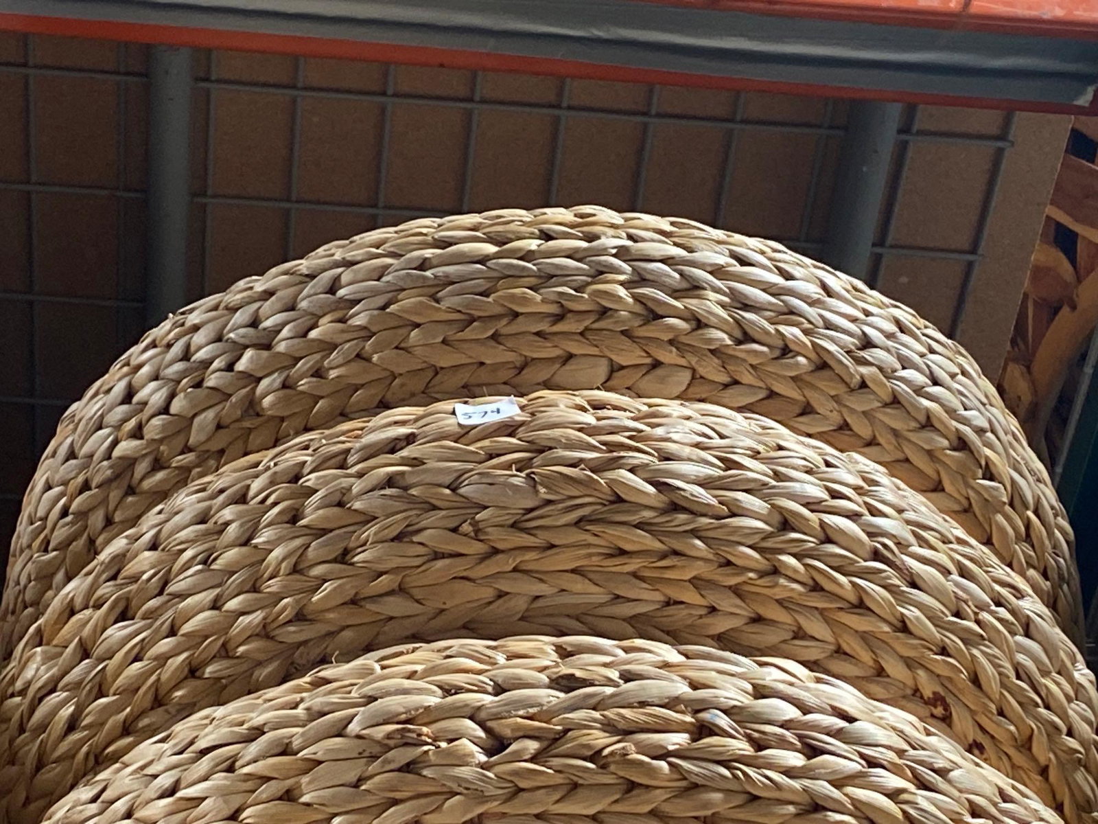 No Shipping Pair Of Woven Poufs: LOCAL PICK UP ONLY, WESTSIDE SANTA CRUZ, 95060 LOCAL PICK UP ONLY, WESTSIDE SANTA CRUZ, 95573 NO SHIPPING, Pair Of Woven Poufs NO SHIPPING AVAILABLE All items sold as is where is. There are No guarant