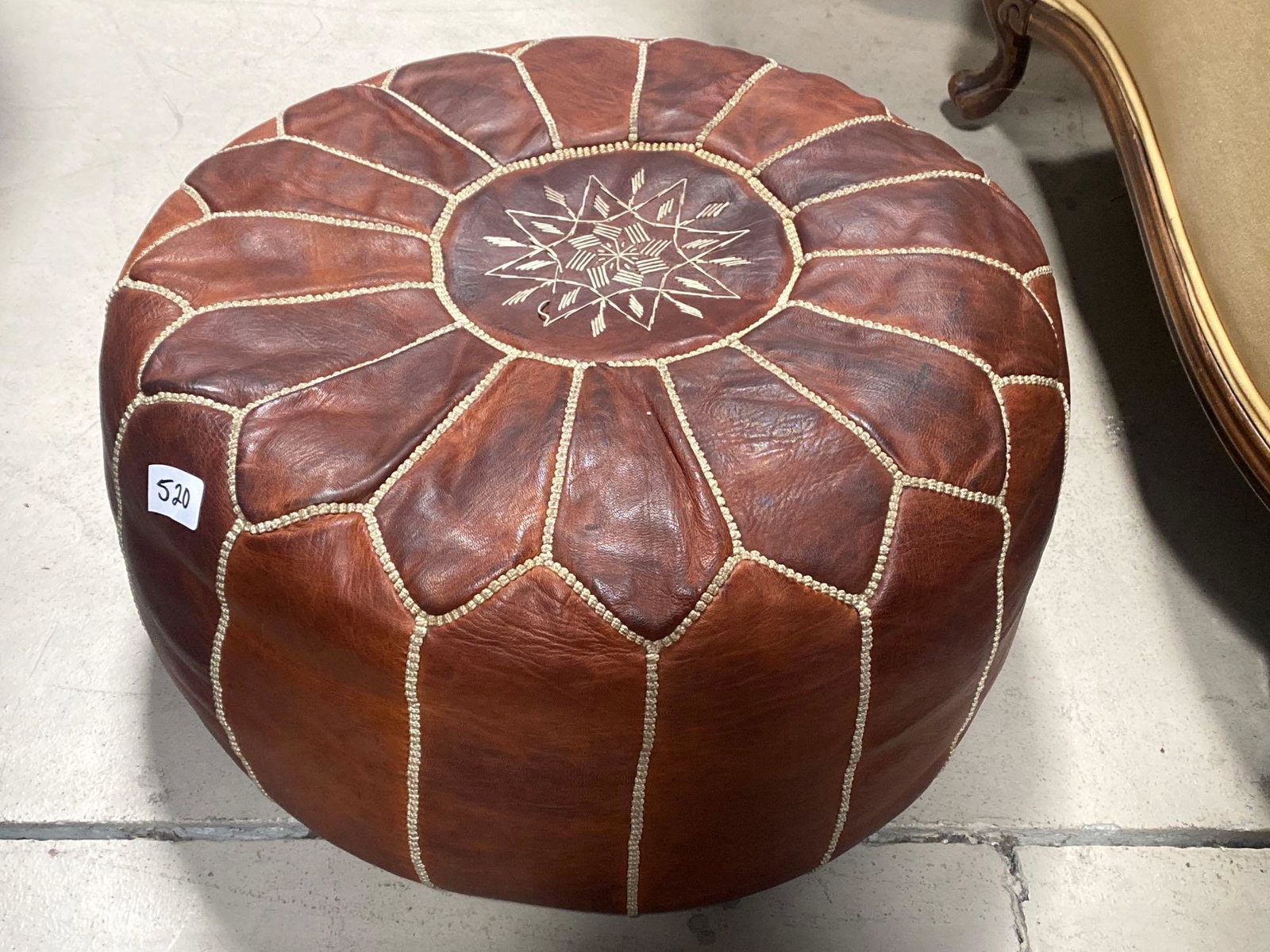 No Shipping Leather Pouf: LOCAL PICK UP ONLY, WESTSIDE SANTA CRUZ, 95060 LOCAL PICK UP ONLY, WESTSIDE SANTA CRUZ, 95643 NO SHIPPING, Leather Pouf NO SHIPPING AVAILABLE All items sold as is where is. There are No guarantees to 