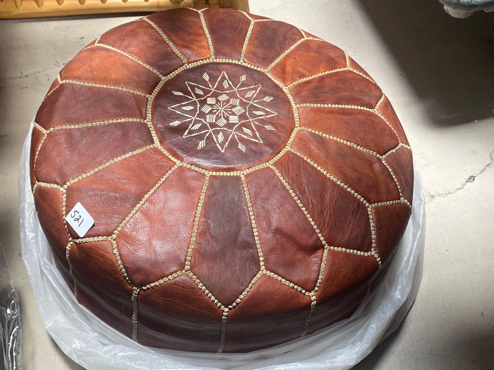 No Shipping Leather Pouf: LOCAL PICK UP ONLY, WESTSIDE SANTA CRUZ, 95060 LOCAL PICK UP ONLY, WESTSIDE SANTA CRUZ, 95646 NO SHIPPING, Leather Pouf NO SHIPPING AVAILABLE All items sold as is where is. There are No guarantees to 