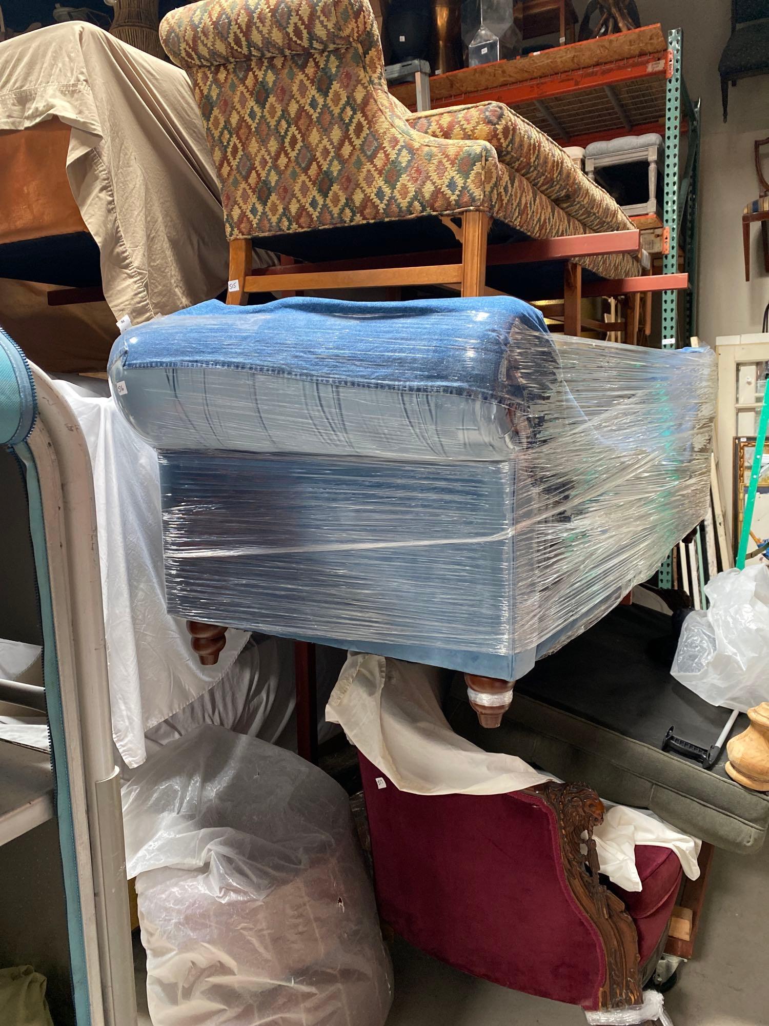 No Shipping  Metal Furniture Storage Rack, On Wheels (1 of 2)