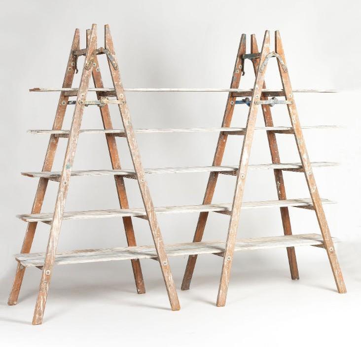 No Shipping  Bar Back/ Ladder Shelf (1 of 2)