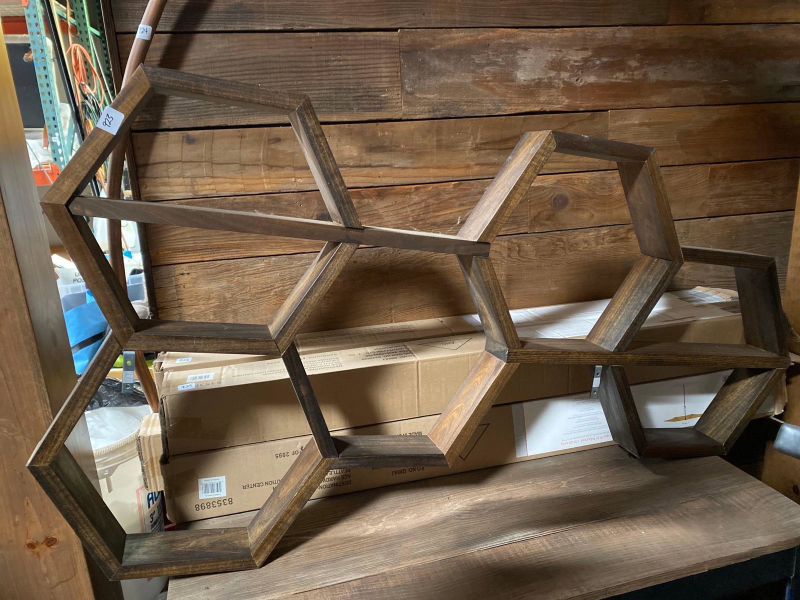 No Shipping Hexagon Shelf: LOCAL PICK UP ONLY, WESTSIDE SANTA CRUZ, 95060 LOCAL PICK UP ONLY, WESTSIDE SANTA CRUZ, 95703 NO SHIPPING, Hexagon Shelf NO SHIPPING AVAILABLE All items sold as is where is. There are No guarantees to