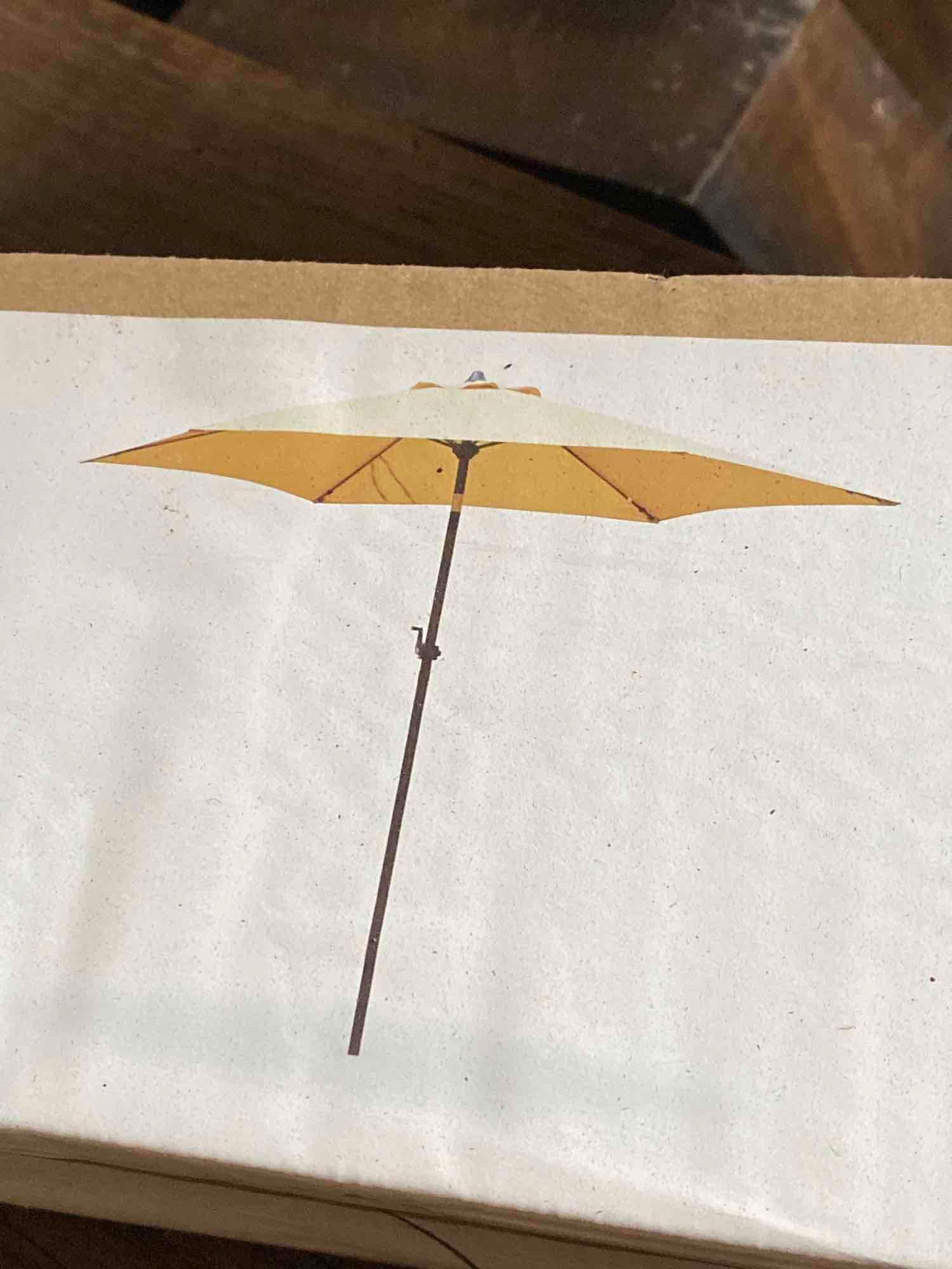 No Shipping Taupe 9 Ft Umbrella In Box: LOCAL PICK UP ONLY, WESTSIDE SANTA CRUZ, 95060 LOCAL PICK UP ONLY, WESTSIDE SANTA CRUZ, 95708 NO SHIPPING, Taupe 9 Ft Umbrella In Box NO SHIPPING AVAILABLE All items sold as is where is. There are No 