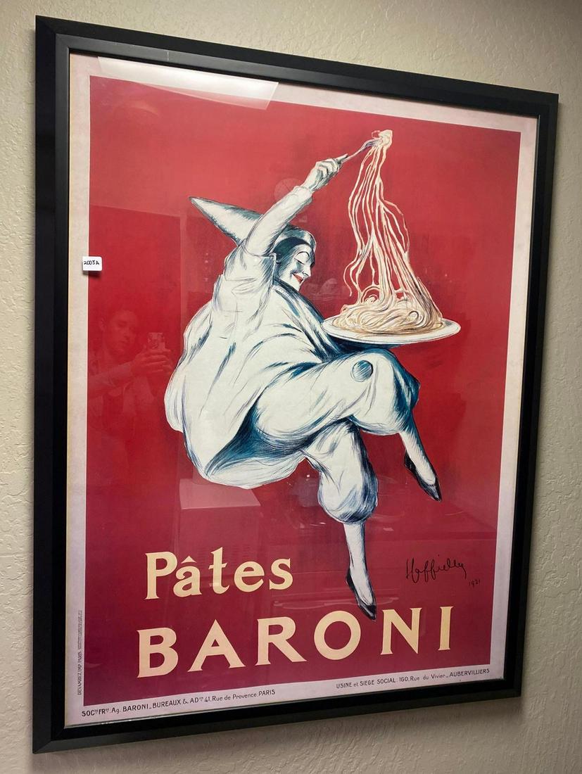 No Shipping  Large Framed French Poster (1 of 1)