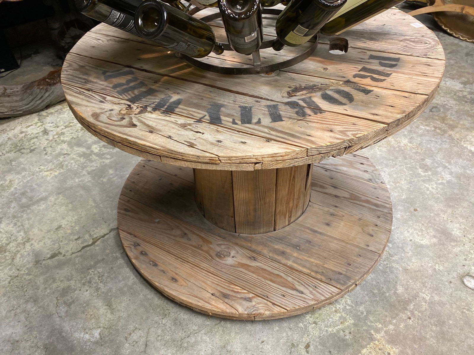 No Shipping  Reclaimed Wood Cocktail Table (1 of 3)