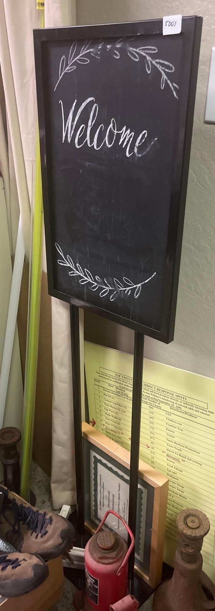 No Shipping  Standing Chalkboard Sign (1 of 2)