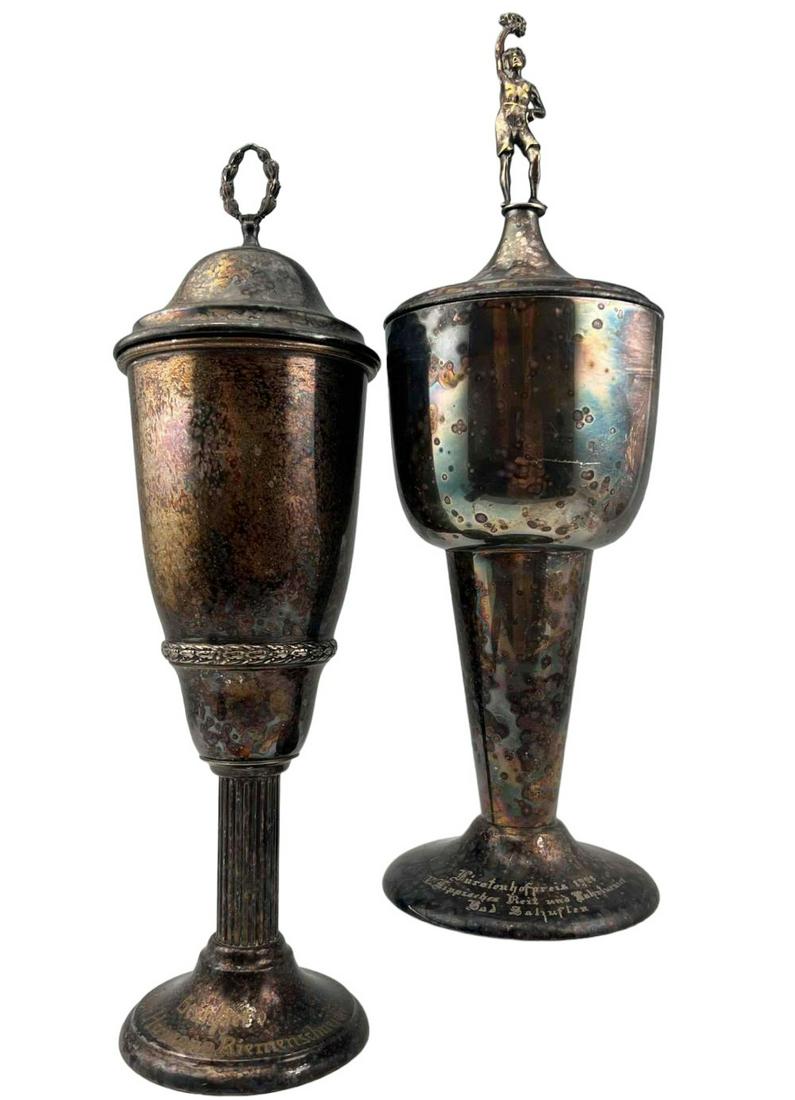 Two German Silverplate Trophy Cups (1 of 17)