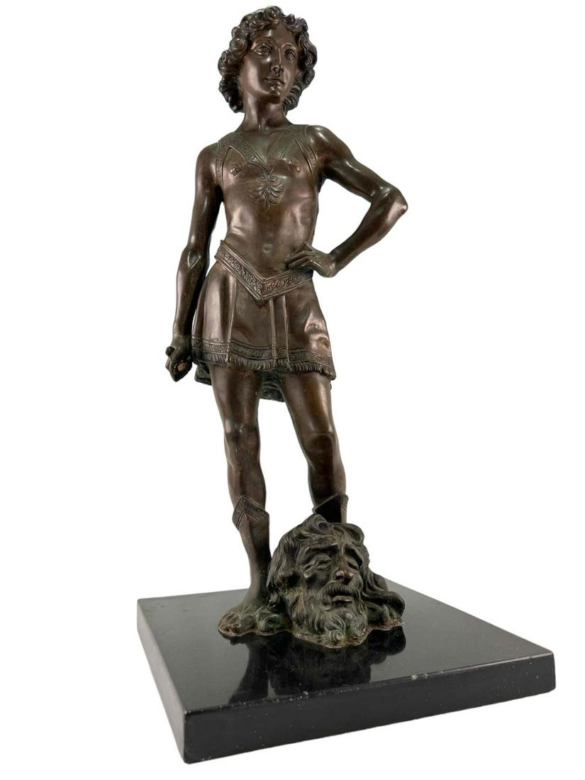 Bronze David With The Head Of Goliath, After Andrea del Verrocchio (1 of 15)