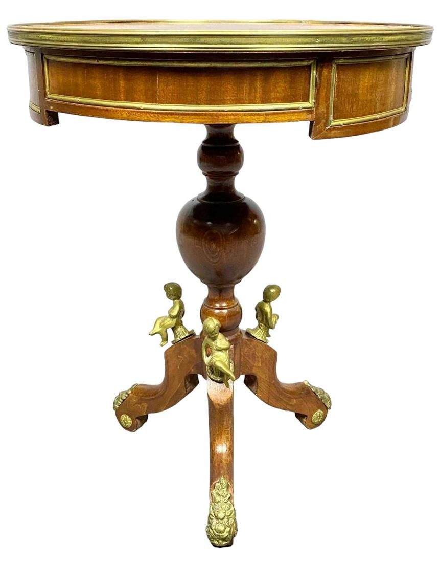 Antique French Bronze Ormolu Side Table (1 of 20)
