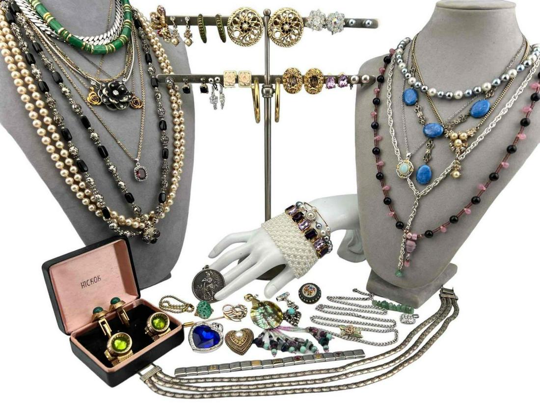 Large Costume Jewelry Lot Auction