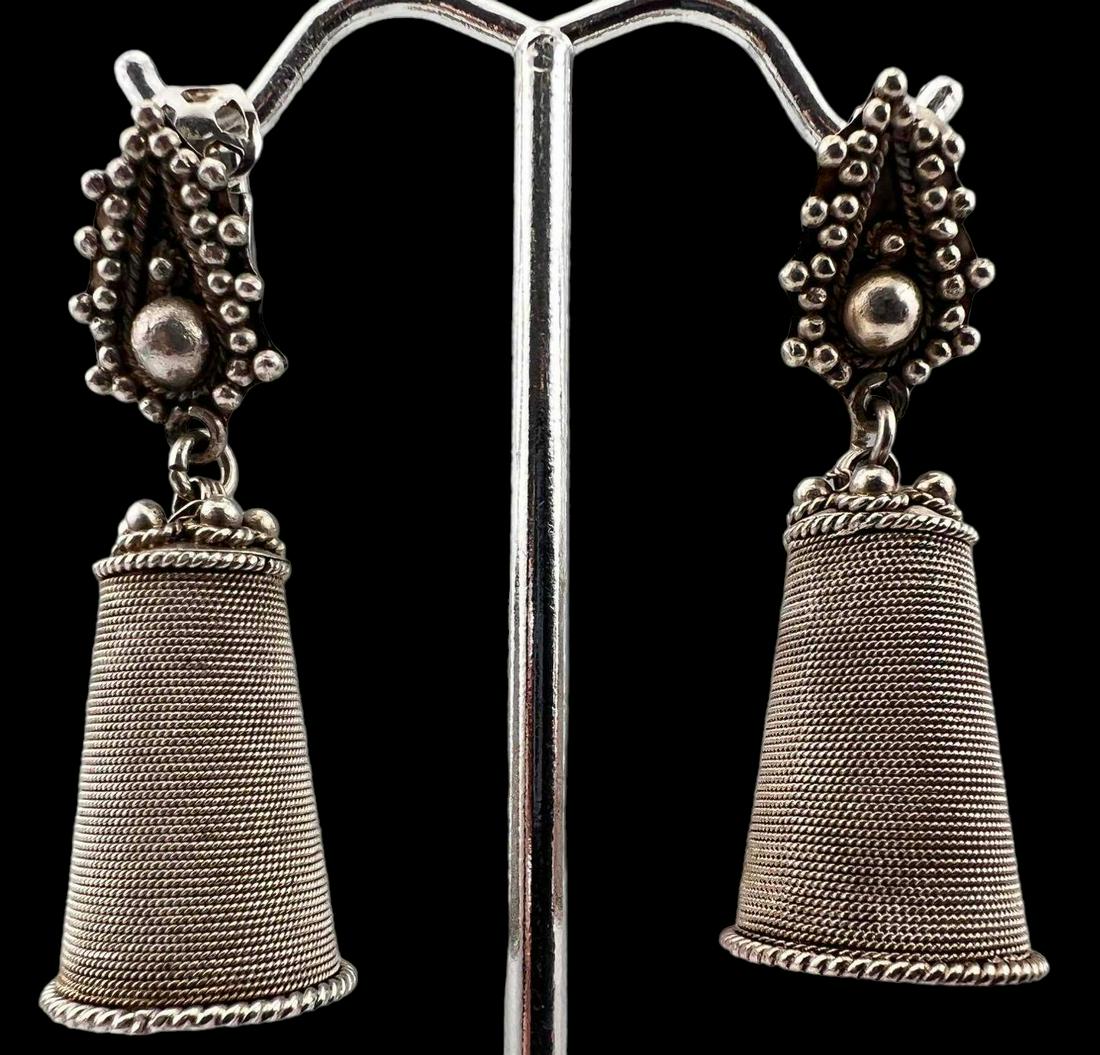 Sterling Silver Bell Earrings (1 of 5)
