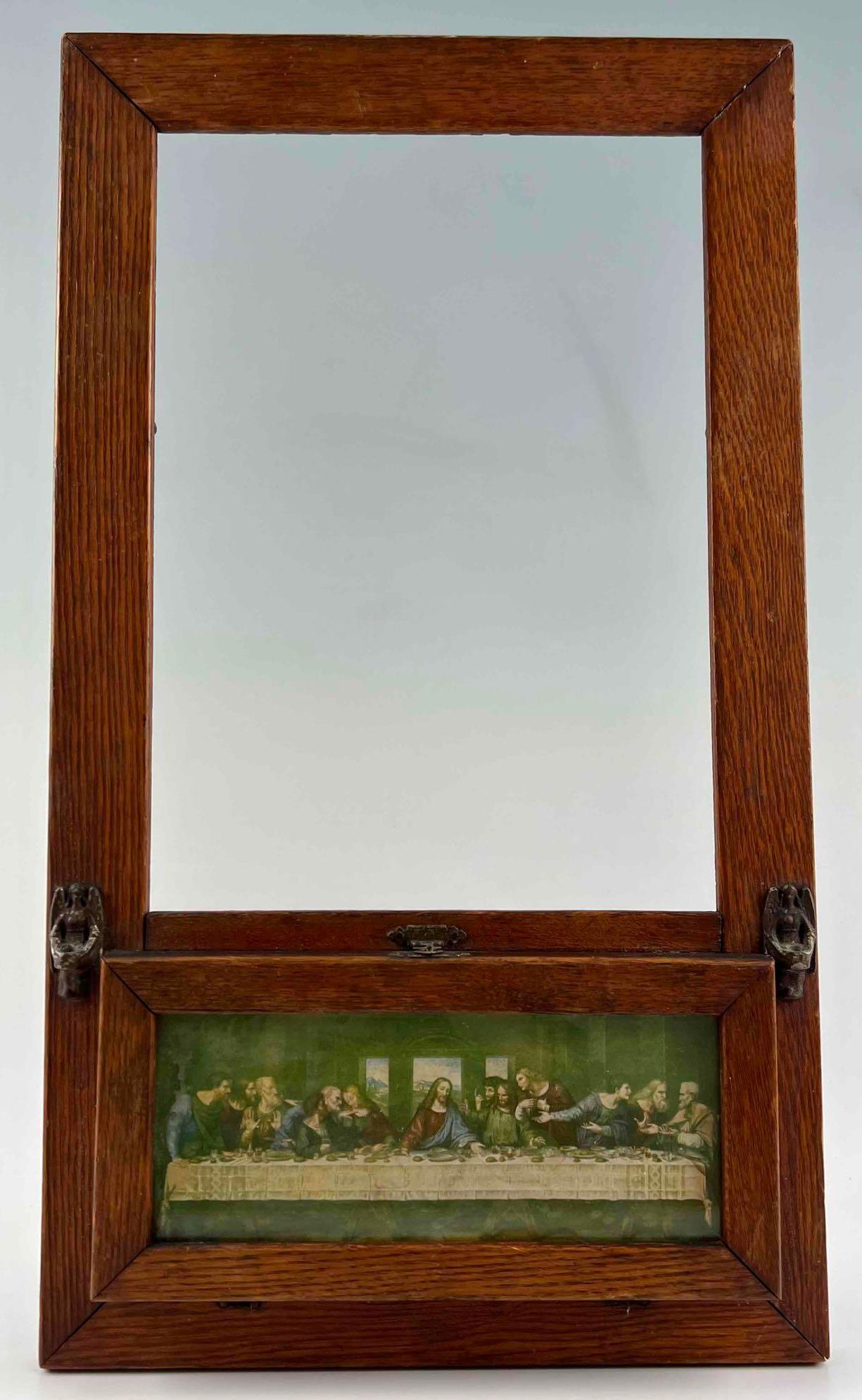 Antique Catholic Eucharist Last Rites Frame (1 of 17)