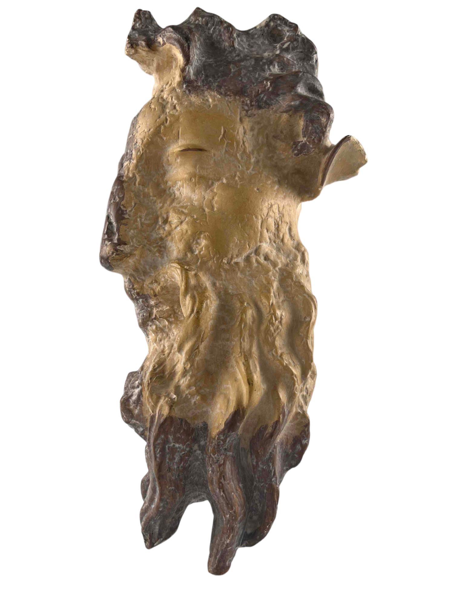 Plaster Wall Sculpture Of Satyr (1 of 9)