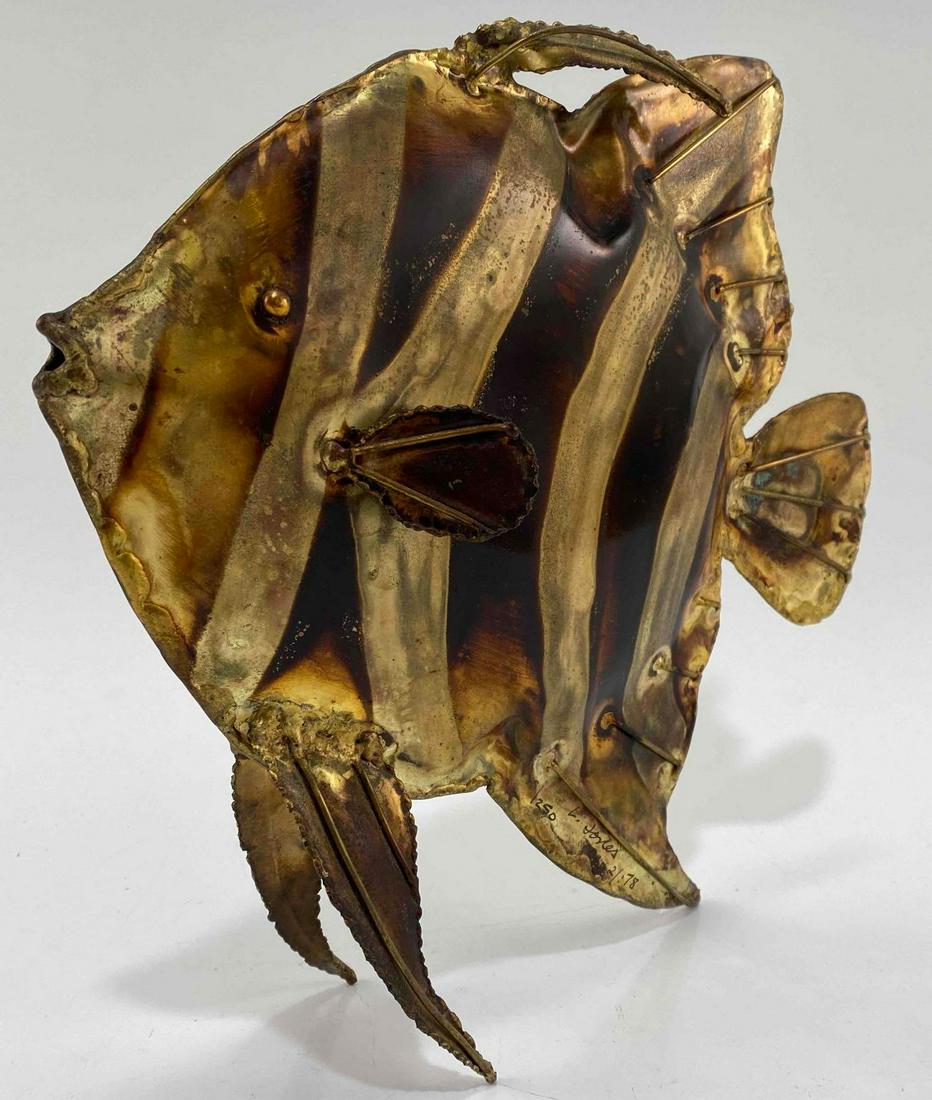 Modern Brass Fish Sculpture (1 of 11)