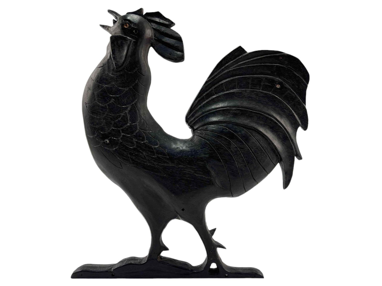 Antique Rhode Island Rooster Weathervane Mold (1 of 6)