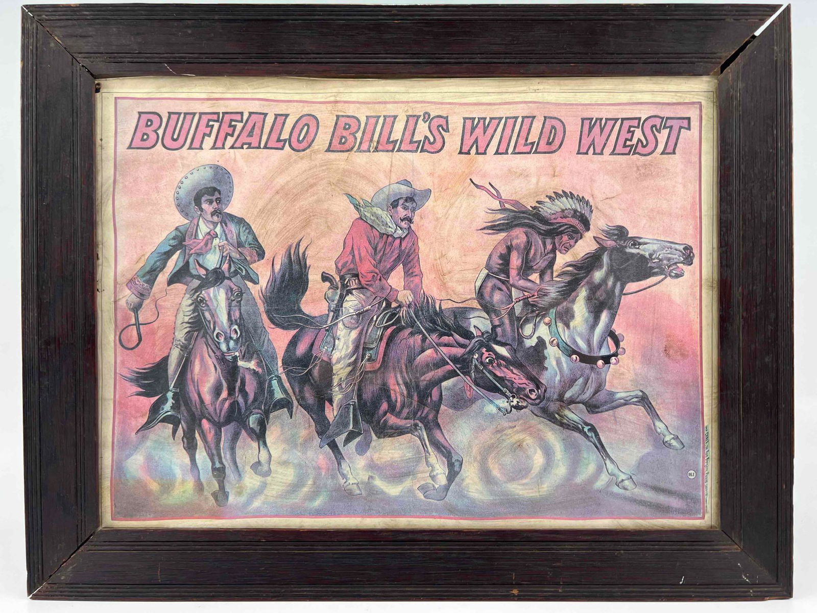 French Buffalo Bill Wild West Tour Poster (1 of 12)