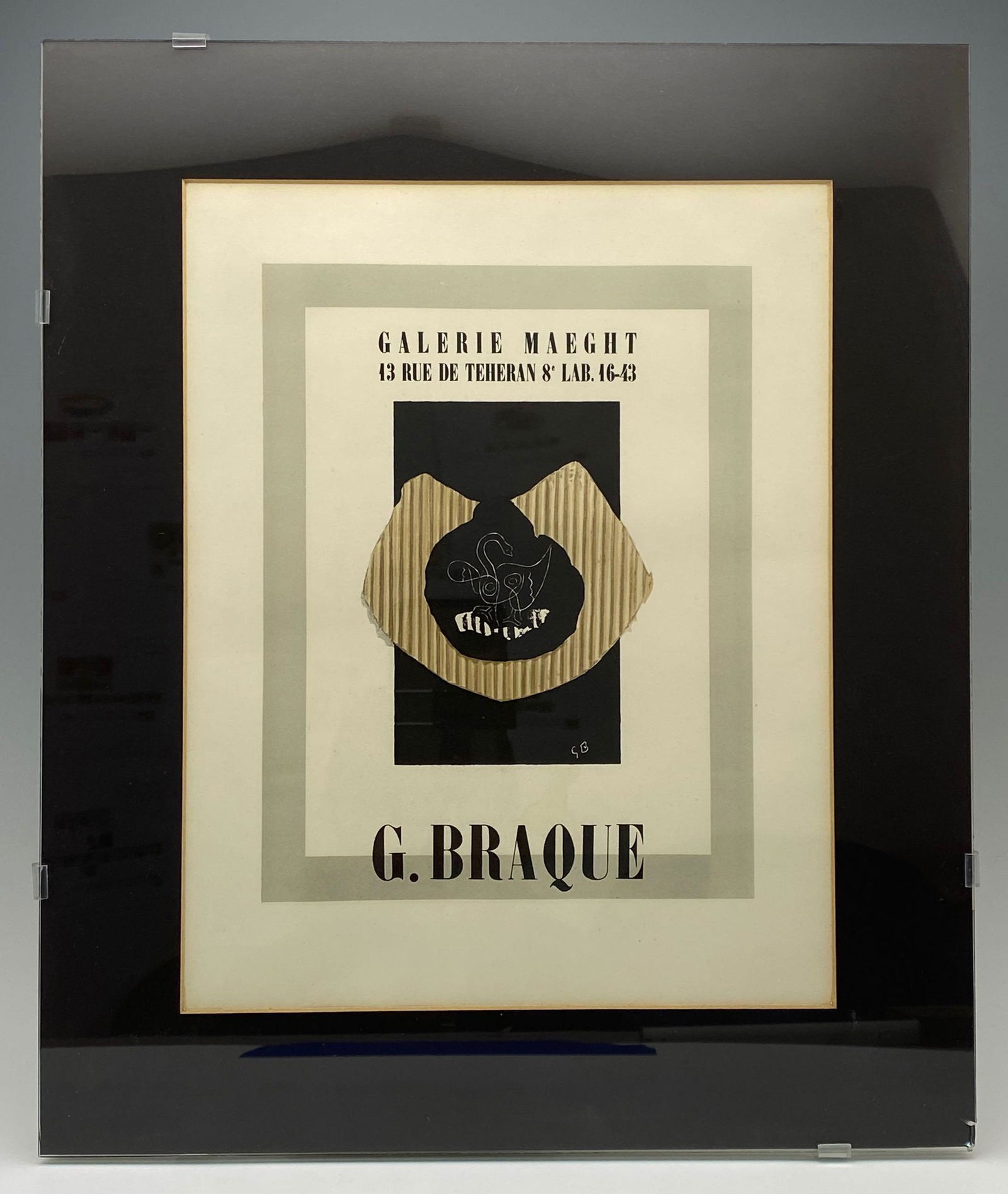 G. Braque Framed Gallery Exhibition Poster (1 of 4)